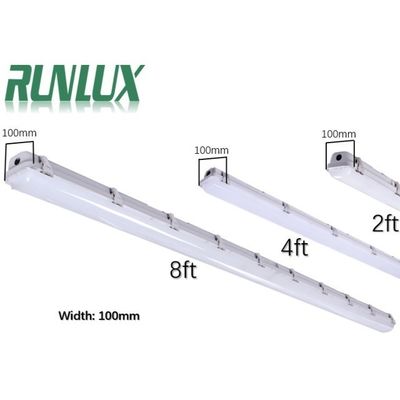 Fabbricazione di luci di garage a LED a vapore a risparmio energetico con durata di vita di 50000 ore e IP66 IK10