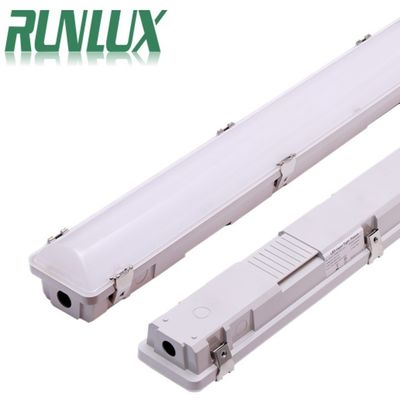 IP66 IK10 LED Vapor Tight Light 2ft/4ft/5ft/8ft Industrial LED Tri Proof Light per magazzino