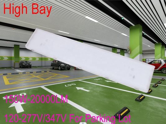 100W 3500K 4FT LED Vapor Tight High Bay IP67 con diffusore di policarbonato trasparente