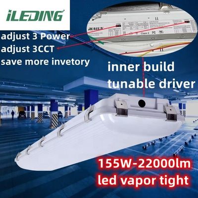 Soluzione di illuminazione per magazzini Industrial LED Vapor Tight High Bay Wet Location 120-347V