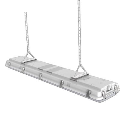 LED Vapor Tight High Bay Hexagon Working Light Fornitura di corrente continua e installazione del progetto per magazzino