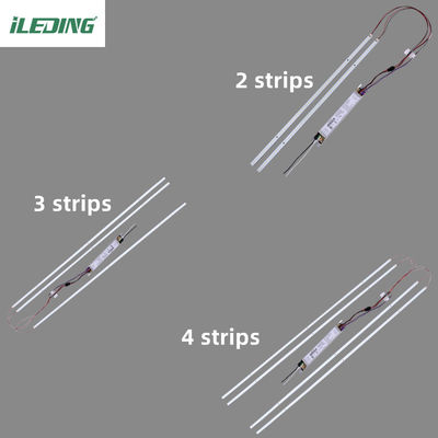 Soluzione di ristrutturazione rapida Risparmio energetico Dimming LED Kit di ristrutturazione lineare magnetica con emergenza