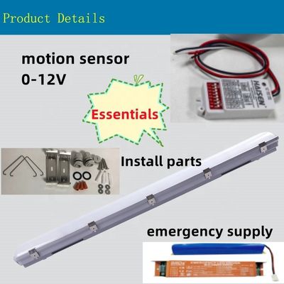 Garage 155W 4FT impermeabile industria LED vapore stretta alta baia con 50000 ore di lavoro