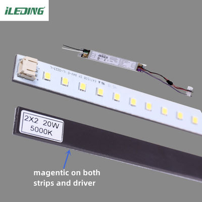120-247V Voltaggio di ingresso 3CCT 3P Selezionabile Kit di retrofit lineare LED per la sostituzione della luce del tubo