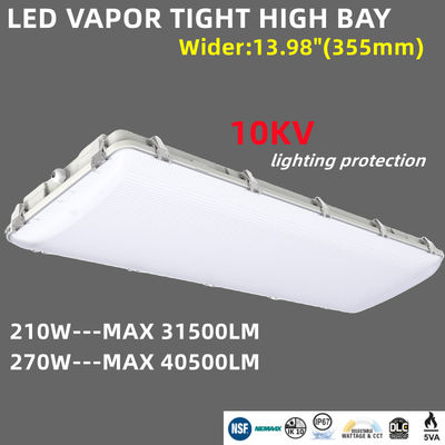 Controllo sensore 200W LED Vapore Tight High Bay Utilizzo commerciale per magazzino IK10 IP67 impermeabile