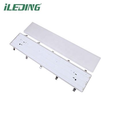 LED Vapor Tight High Bay IP67 IK10 Indice di riproduzione del colore Ra 80 DLC 4FT Tri Proof Light