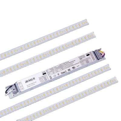 120-277V 3Power Tunable LED Troffer Retrofit Kit Illuminazione con Kit retrofit lineare magnetico Luce