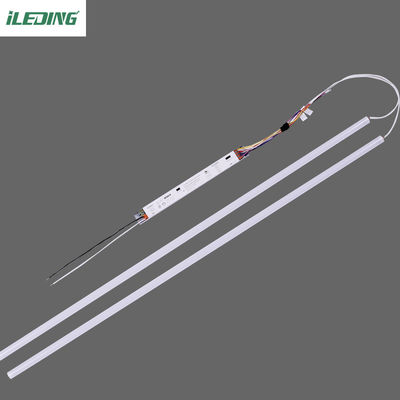 DLC 140Lm/W Magnetic LED Light Troffer Kit di aggiornamento lineare per il mercato USA