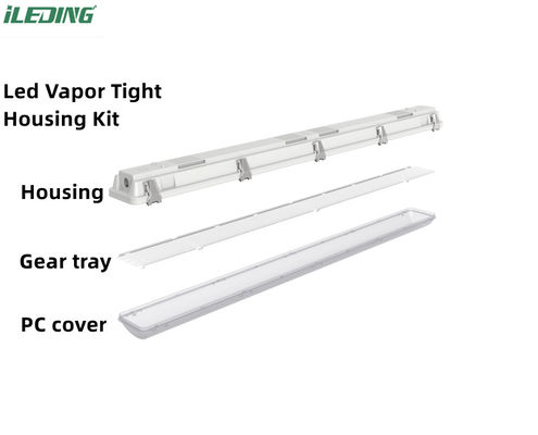 AC 110V Parcheggio LED tubo di vapore stretta luminaria 4FT IP66 LED luce impermeabile Tri-proof luce