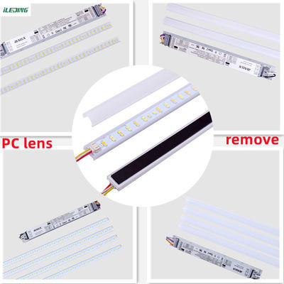 Controllo remoto LED Kit di aggiornamento lineare Canale di alloggiamento di estrusione con lunghezza 4FT e copertura PC