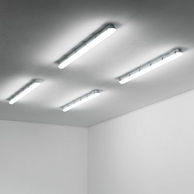 55W 80 Ra Car Washing LED Light con AC 110V Input Voltage Lineare Vapore Tight Fixture