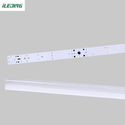 Controllo dei sensori 2FT 4FT 8FT Led Linear Batten Light 35w 46w 65w Shop Light Fixture 120-347V