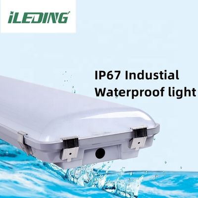 IP67 155W 3500K 4000K 5000K 4FT LED Vapore Tight High Bay per magazzini industriali a prova di umidità