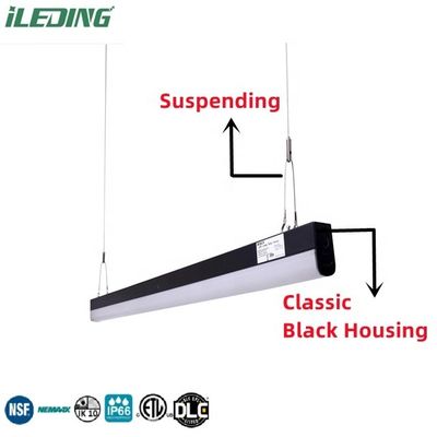 LED 34W 4FT Batten Light Lampade di montaggio IP65 Lampade lineari per supermercati