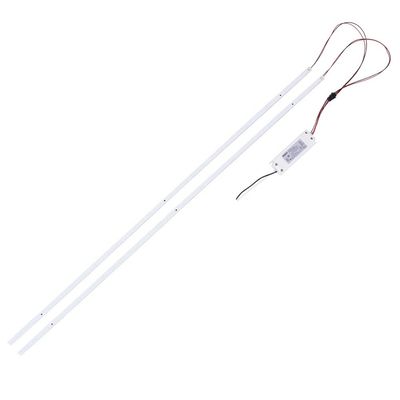 120-347v Voltaggio di ingresso Kit di aggiustamento lineare luce magnetica a LED per Troffer Light Bar