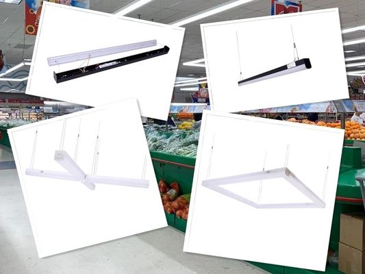 Apparecchio di illuminazione per ufficio interno 120-277V 90W 2FT 4FT 8FT lineare a LED Batten con sintonizzabile 3CCT