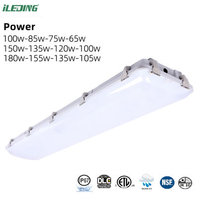 Illuminazione per magazzini di alta baia 155W Led Vapor Tight Waterproof Light con supporto dimmer