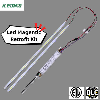 ETL DLC 32W Troffer Retrofit Kit per 4FT LED magnetici 2*4 2*2 Light Linear retrofit Kit