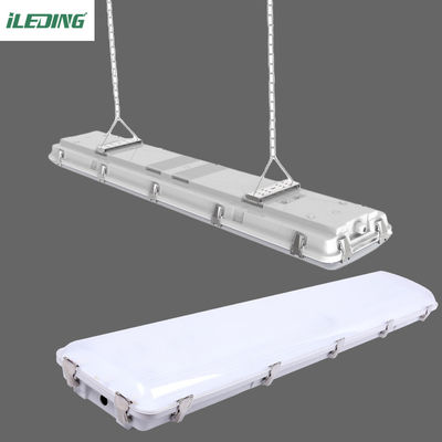 150lm/w 4FT 40500LM 270W LED Vapor Tight High Bay Warehouse Light Fixture IP67 impermeabile