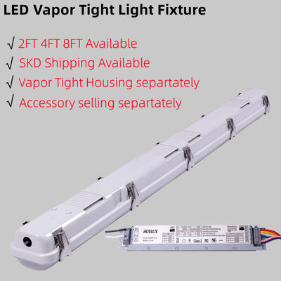 2FT 25W LED di stile industriale con copertura PC e capacità di attenuazione