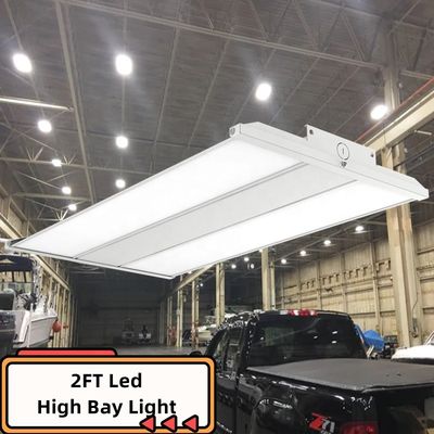50000 ore di durata di vita PC Materiale Potenza CCT Switchable 2FT 105W LED Lineare High Bay Light