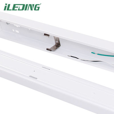 Supermercato DLC Linkable LED Batten Light Fixture For Passageway 2ft 4ft 8ft Low Bay