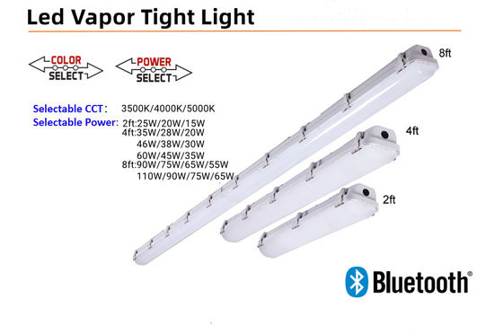 85 CRI Fonte luminosa a LED magazzino 2FT 4FT 8FT Lampada a LED a vapore di garage
