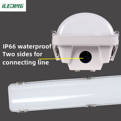 4FT Workshop LED Vapor Tight Garage Light Fixture Temperatura del colore della luce diurna e rating impermeabile IP66