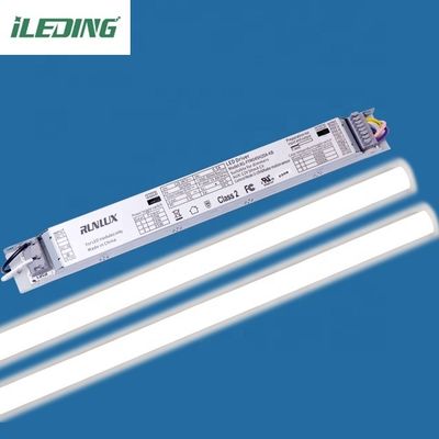 2FT 25W Tunable CCT Led Magnetic Linear retrofit Kit PC Lens per illuminazione personalizzabile