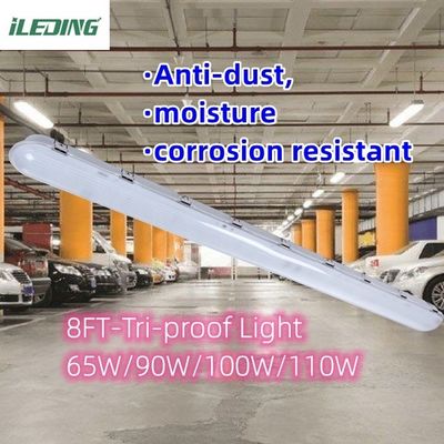 Installazione del soffitto 110W 8FT Led Tri-proof Weatherproof Vapor Tight Light per la fattoria