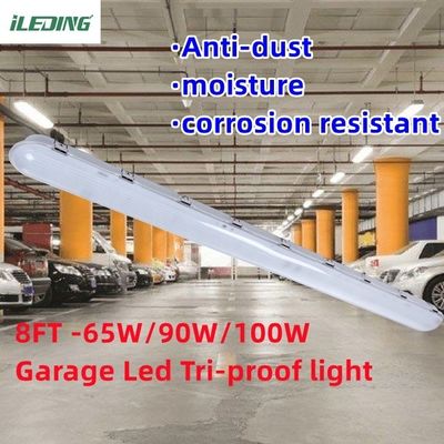 347V Opzione 2FT 4FT 8FT Lineare LED Vapore Tight Tri Proof Lampada per lavaggio auto