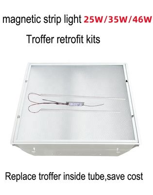 Lunga durata di vita 50000 ore Kit di aggiornamento lineare 3CCT LED per l'ospedale