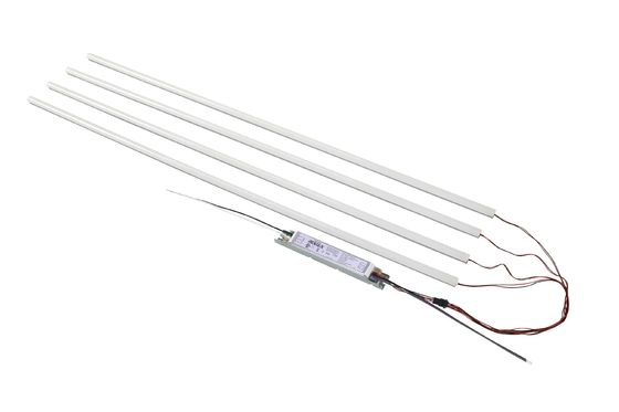 Fonte di luce SMD LED 2ft 4ft 8ft 150Lm/W PC Lens Led Magnetico Kit di aggiornamento lineare