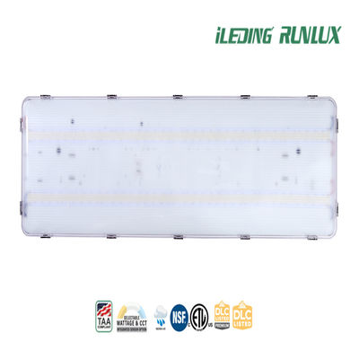 3500K-4000K-5000K Commutable LED Vapor Tight Bay con angolo di raggio di 110° e protezione da sovratensioni