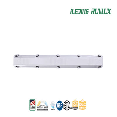 80CRI IP66 2FT 4FT 8FT LED Tri Proof Light con temperatura del colore commutabile