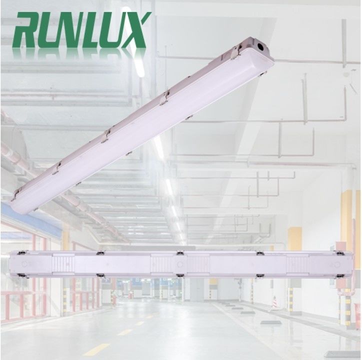 Fabbricazione di luci di garage a LED a vapore a risparmio energetico con durata di vita di 50000 ore e IP66 IK10