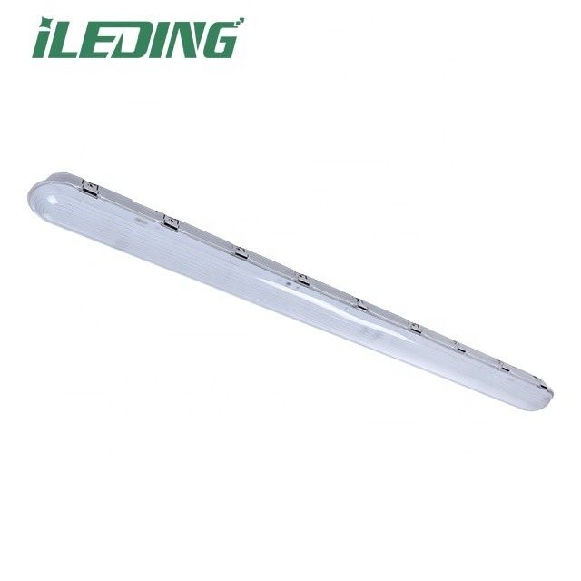 80 CRI 100W 8ft LED Vapor Tight Garage Light Fixture Ignifusa Tri prova Lampada