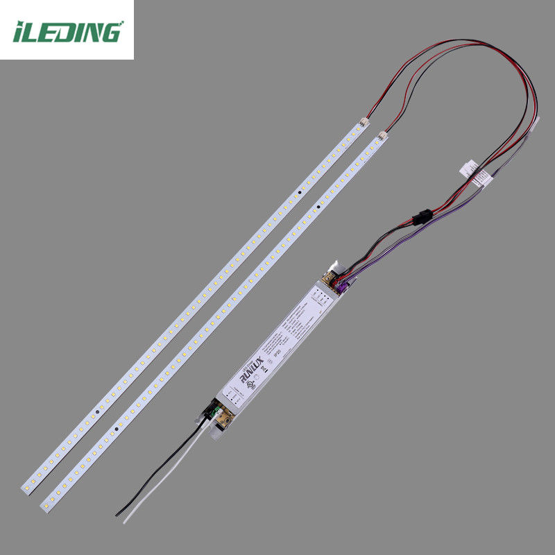 Office sostituire tubo 2FT Led Magnetic Light Troffer lineare retrofit kit 20W 2900LM CRI85