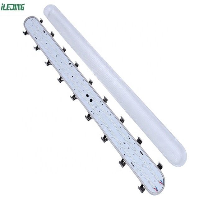65W Led Workshop Light con sensore di movimento PC frosted Cover Tri-proof Vapor Tight Light