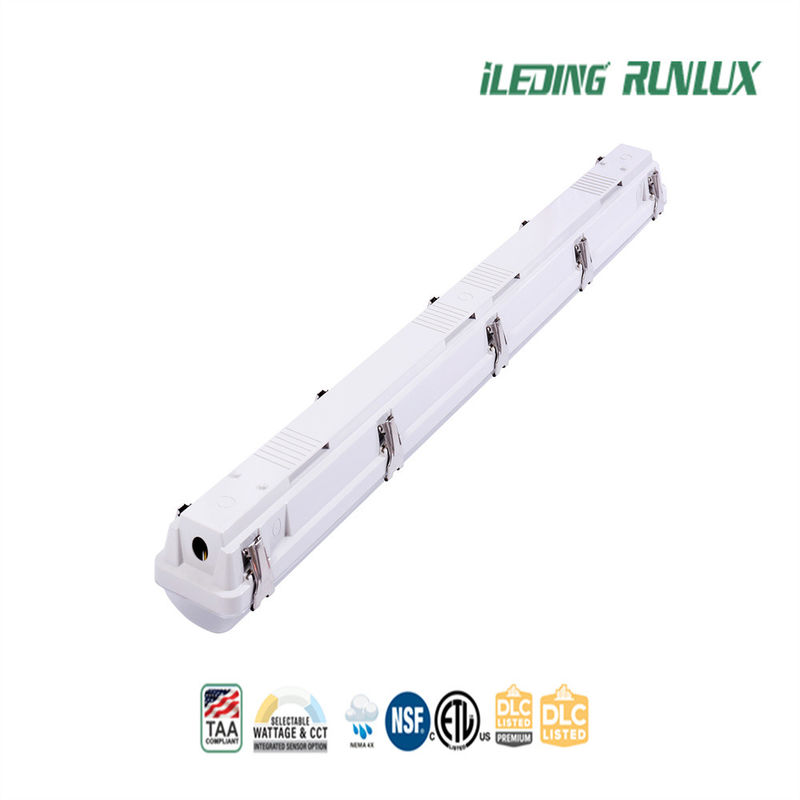 120-277V 120-347V Input Voltage LED Tri Proof Light con resistenza alla fiamma di 5VA