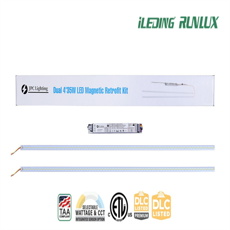 50/60Hz 145Lm/W Kit di retrofit magnetici LED con 50 000 ore di durata